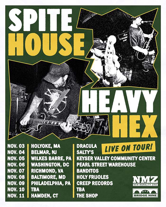 Spite House and HEAVYHEX announce East Coast tour set for November ...